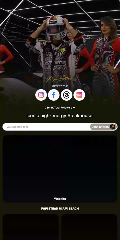 The papisteak page on Linkme